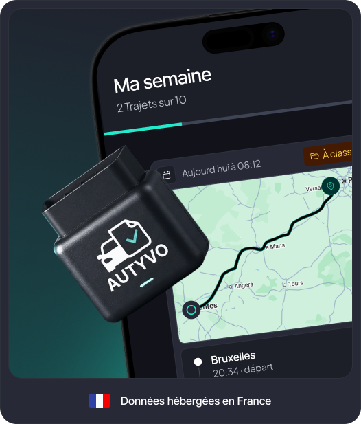 AUTYVO Pro — suivi de trajets et boîtier OBD2