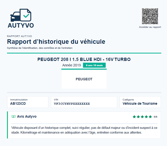 Entretien véhicule AUTYVO